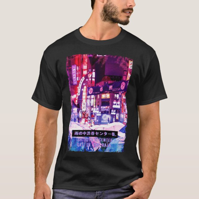 Japanese Aesthetic Streetwear Tokyo Japan T-Shirt (Front)
