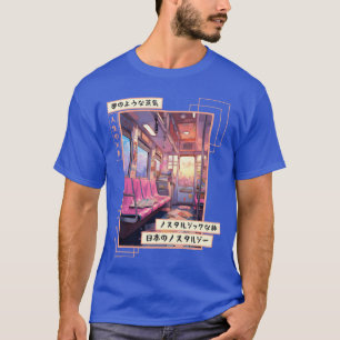 Japanese Aesthetic Subway Streetwear Vaporwave Ret T-Shirt