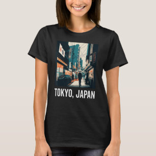 Japanese Aesthetic Tokyo Vaporwave Japan Lofi Fash T-Shirt