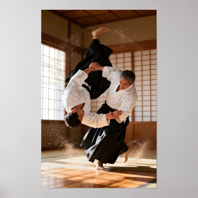 Japanese Aikido Poster (Front)