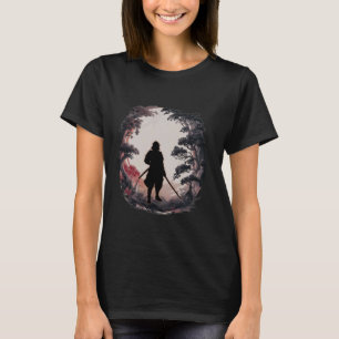 Japanese Aikido Tree of Life Samurai Art T-Shirt