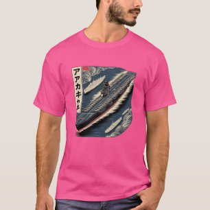 Japanese Aircraft Carrier Akagi Vintage t-shirt