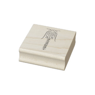 Japanese Amulets - To Ward Off Evil Spirits- Rubber Stamp