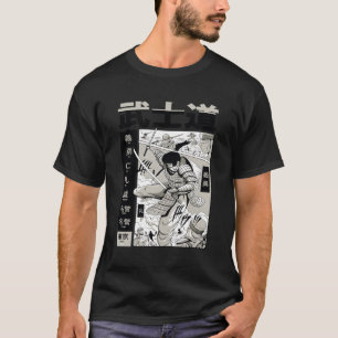 Japanese Anime Bushido Samurai Warrior Katana Mial T-Shirt
