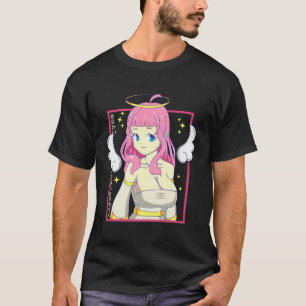 Japanese Anime Girl Angel Pastel Menhera Goth Punk T-Shirt
