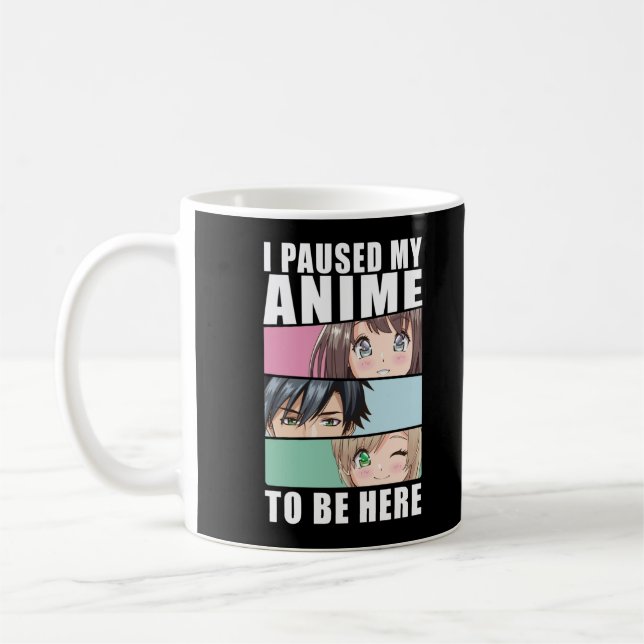 Japanese Anime Girl Manga Comic Otaku Fan Coffee Mug (Left)
