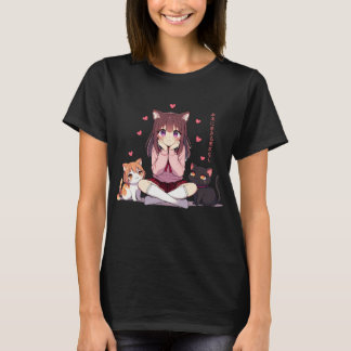 Japanese Anime Girl One's First Love T-Shirt