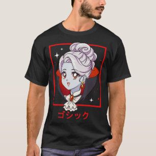 Japanese Anime Girl Punk Evil Manga Pastel Menher T-Shirt