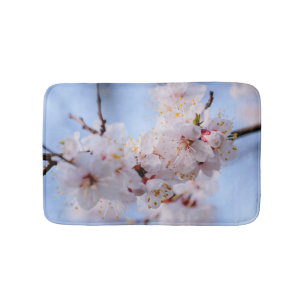 Japanese Apricot Blossom Bath Mat