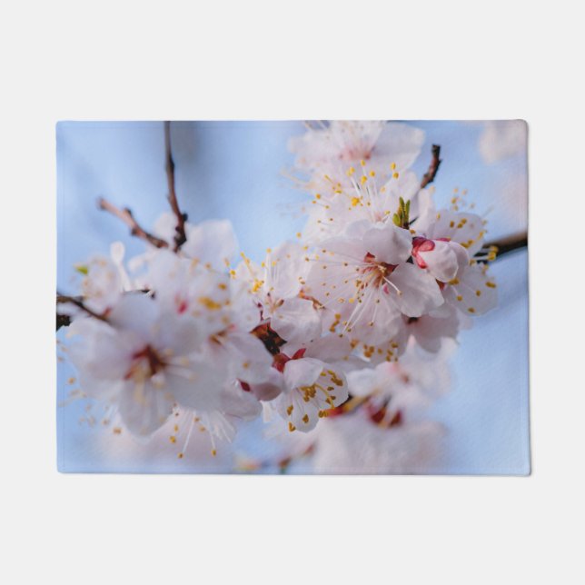 Japanese Apricot Blossom Doormat (Front)