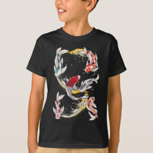 Japanese Aquaculture Koi Fishes T-Shirt