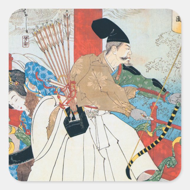JAPANESE ARCHER STICKER (Front)