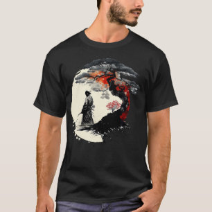 Japanese Art Aikido Tree Of Life Peace Art Of War T-Shirt