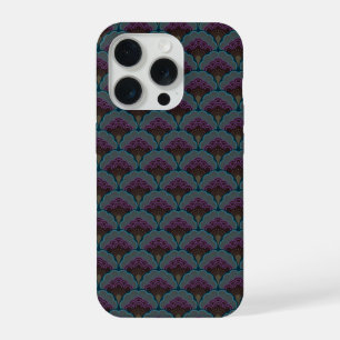 Japanese art deco style_Midnight iPhone 15 Pro Case