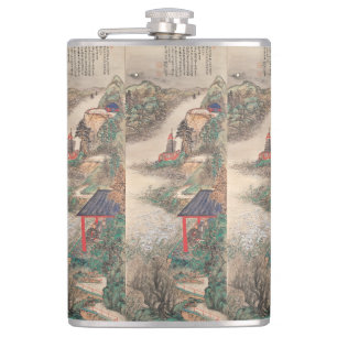 Japanese Art flask