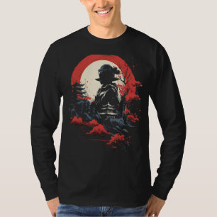 Japanese Art Geisha Nihonga Traditional Painting T-Shirt
