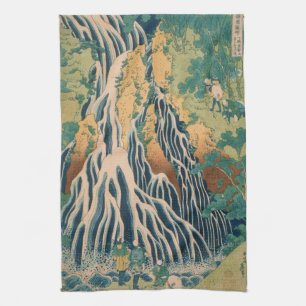 Japanese Art hand towel