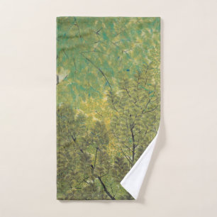 Japanese Art hand towel