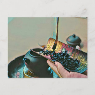 Japanese art lover postcard