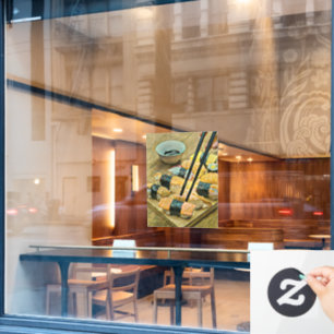 Japanese art lover window cling