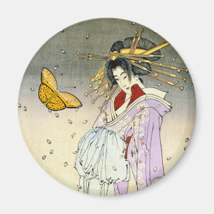 Japanese art magnet