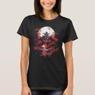 Japanese Art Nihonga Traditional Japan Art Paintin T-Shirt