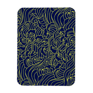 Japanese Art Pattern Magnet