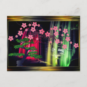 Japanese art postcard