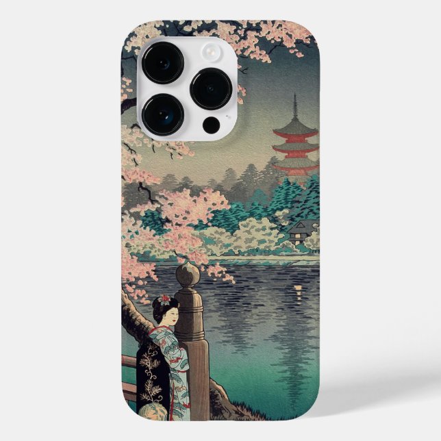 Japanese art river Phone Case Iconic Art Cover (Back)
