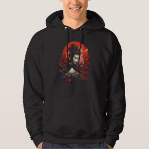 Japanese Art Samurai Bushido Warrior Japan Mount F Hoodie