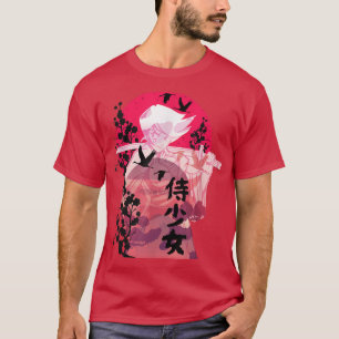 Japanese Art Samurai Vintage Fighter Retro Design  T-Shirt