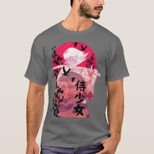 Japanese Art Samurai Vintage Fighter Retro Design  T-Shirt