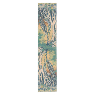 Japanese Art table runner