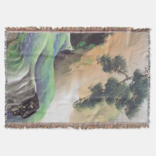 Japanese Art throw blanket