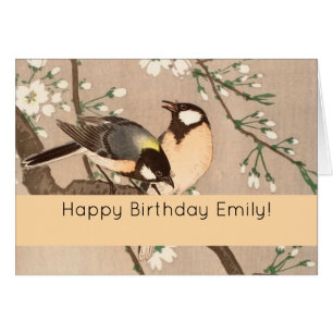 Japanese Asian Bird Chickadee Songbird