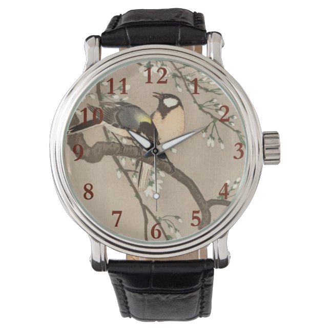 Japanese Asian Koson Bird Chickadee Songbird Watch (Front)