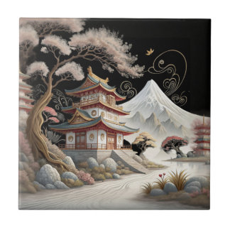 Japanese assent house  tile
