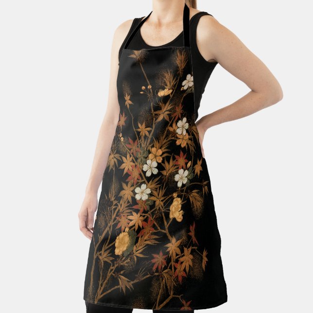 Japanese Autumn Art Apron (Insitu)