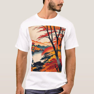 Japanese Autumn Fall Foliage2 T-Shirt