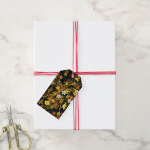 Japanese Autumn Leaves Antique Botanical Gift Tags