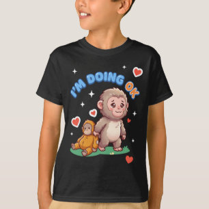 Japanese Baby Monkey Animal Meme Internet Im Doing T-Shirt