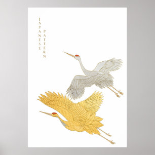 Japanese background poster