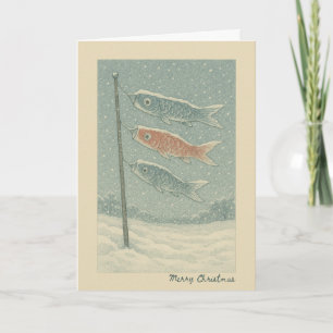 Japanese banners - Christmas Card