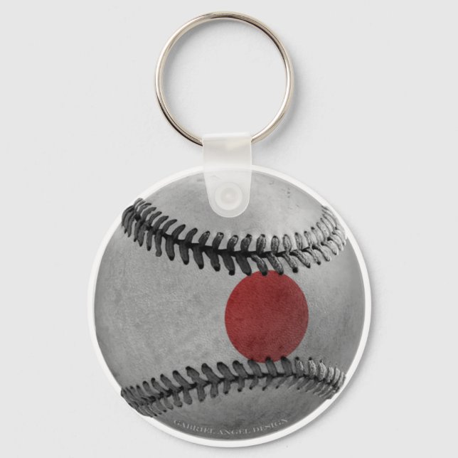 Japanese Baseball Key Ring (Front)
