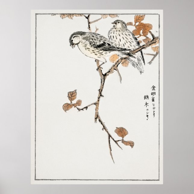 Japanese Birds 4 Poster (Front)