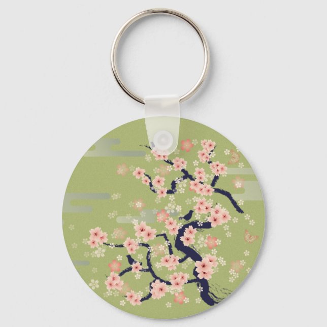 JAPANESE Blossom Key Ring (Front)