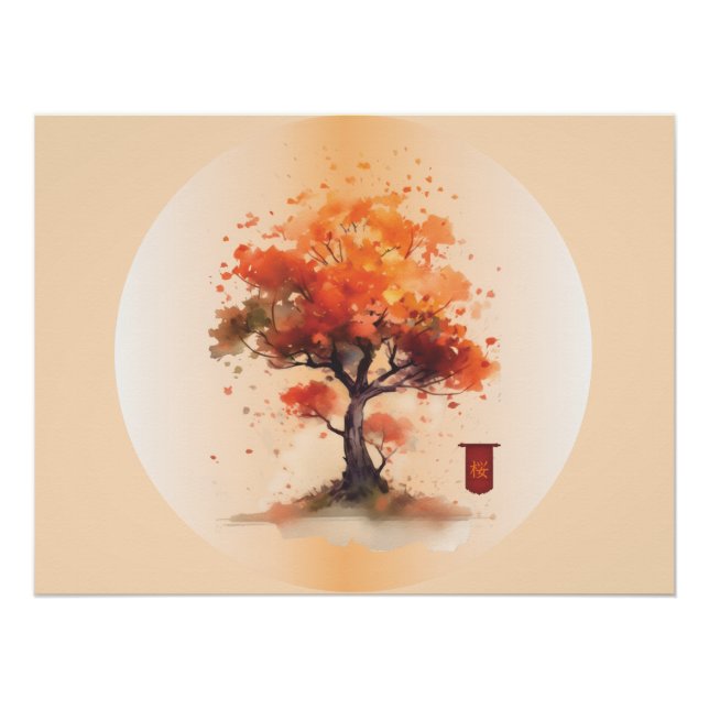 Japanese Blossom Poster (Front)