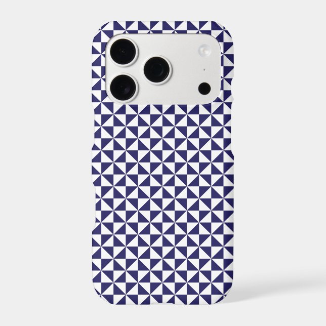 Japanese Blue Case-Mate iPhone Case (Back)
