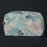 Japanese blue flower artwork  dopp kit<br><div class="desc">Japanese blue flower artwork</div>