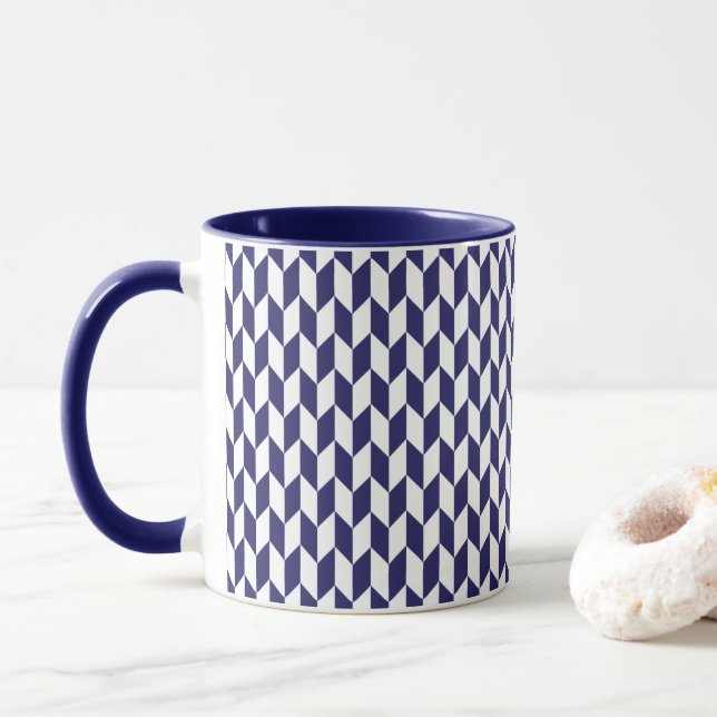 Japanese Blue Mug (With Donut)